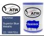 Preview: Hummer, Superior Blue Metallic, 22 / WA703J: 500ml Lackdose, von ATW Autoteile West.